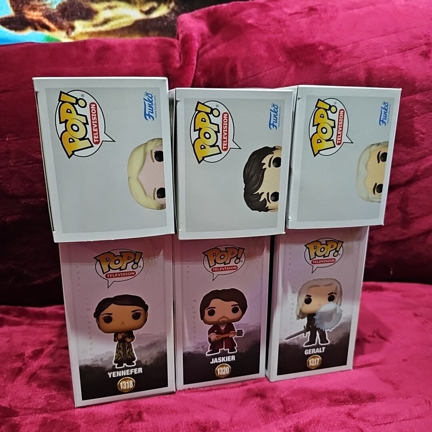 (6) Funko Pops - Television - The Witcher Vinyl Figures Collectible Toys