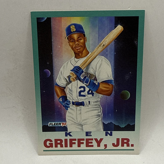 1992 Fleer Pro Vision Ken Griffey Jr. Seattle Mariners #709 MLB Baseball Card