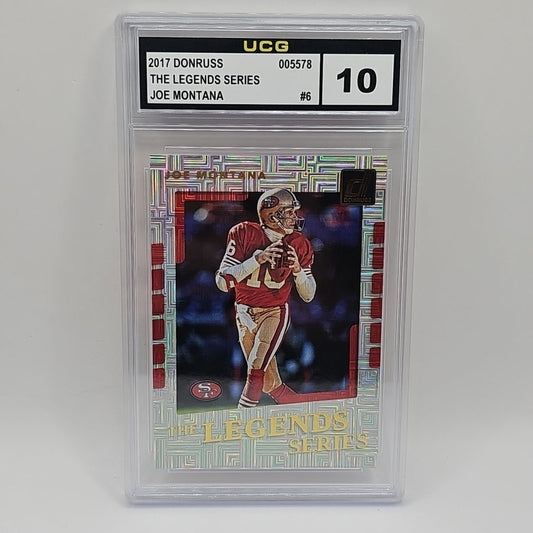 Joe Montana 2017 Donruss - The Legends Series #6 - San Francisco 49ers
