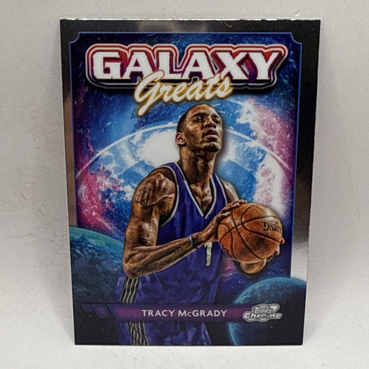 2023-24 Topps Chrome Cosmic Tracy McGrady Galaxy Greats Magic - Rockets