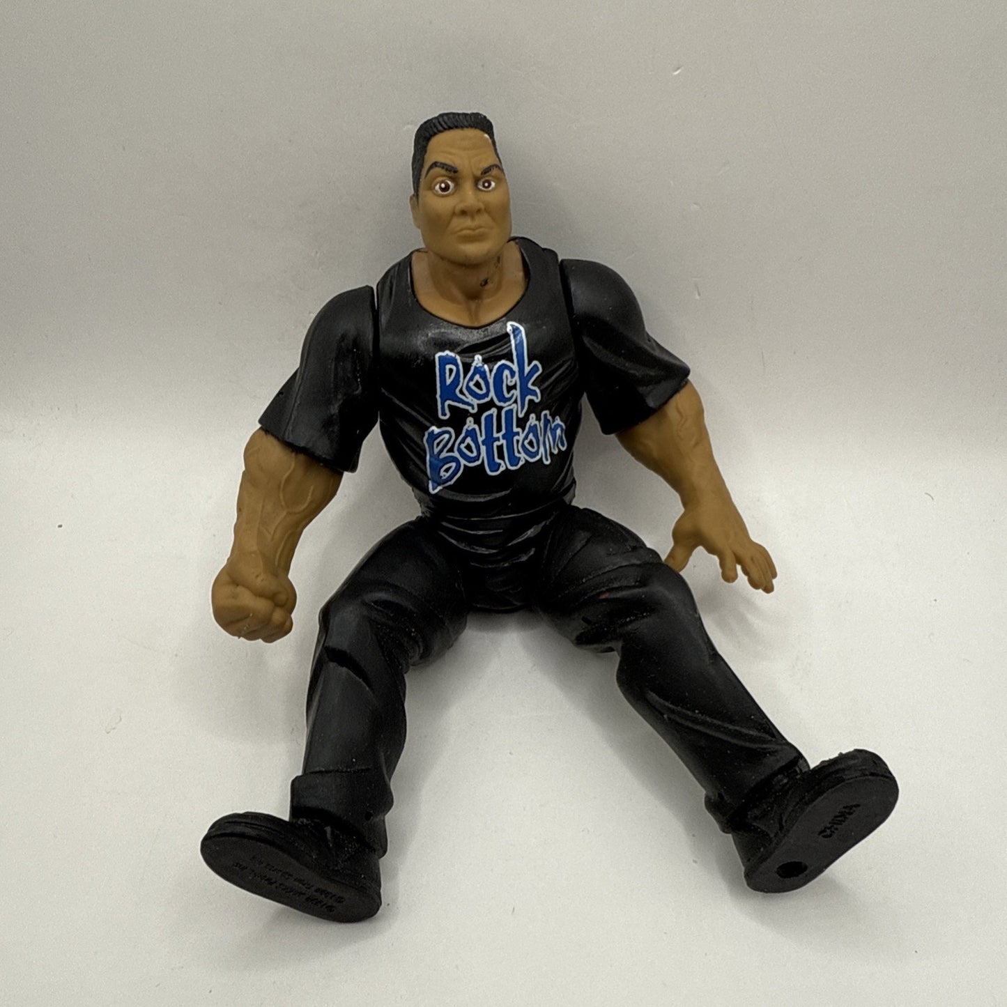 1999 WWF WWE Jakks Pacific Special Edition Series 6 The Rock Exclusive Figure
