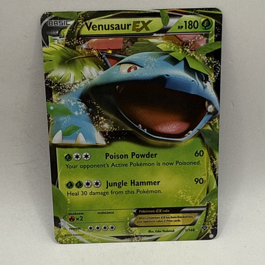 Venusaur EX 1/108 Evolutions Holo Pokemon TCG MP Collectible Card