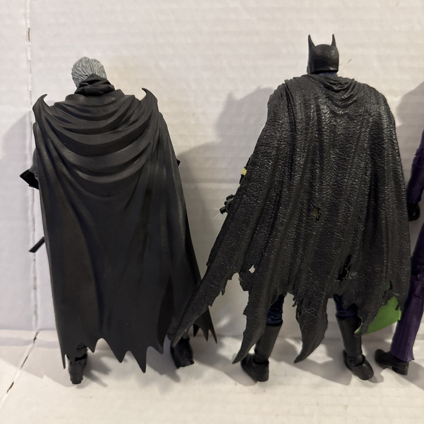 DC Multiverse Batman & Joker Toy Action Figure Lot + Random Weapon Accessories