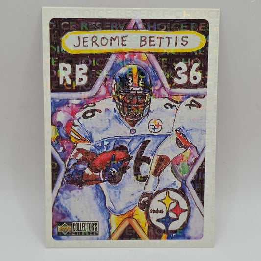 1998 Upper Deck UD Choice - #249 Jerome Bettis Foil Draw Your Own Card Edition