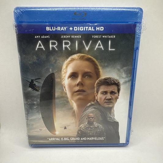 ARRIVAL 2016 Blu-ray Science Fiction Movie , Amy Adams, Jeremy Renner