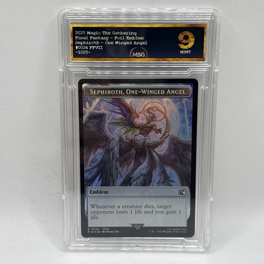 Sephiroth, One-Winged Angel | Robot Warrior - Emblem Token Foil - Final Fantasy
