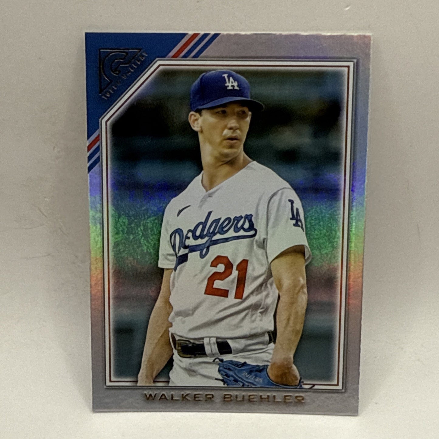 WALKER BUEHLER 2022 TOPPS GALLERY Rainbow Foil #106 MLB Dodgers