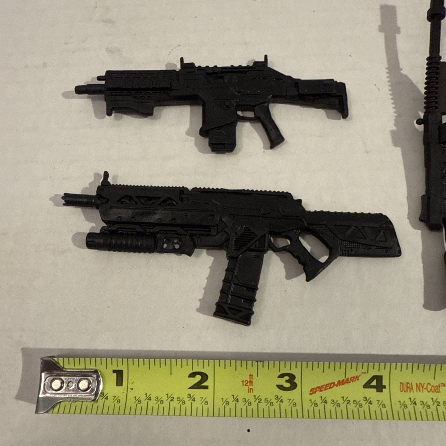 Lot Of Toy Action Figure Weapons - Mini Gun Accessories - Play Set