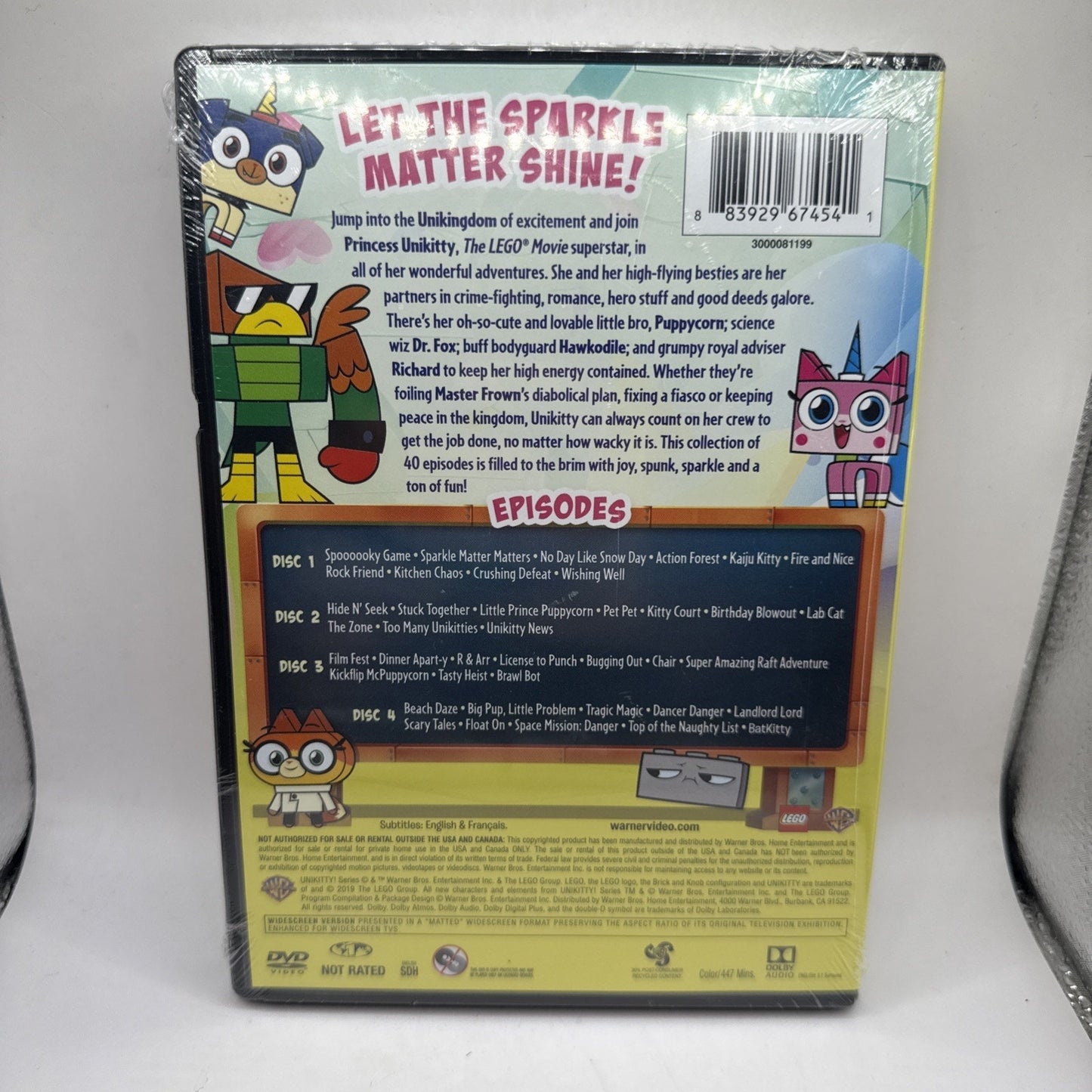 Unikitty: The Complete First Season (DVD) Brand New Sealed Cartoon