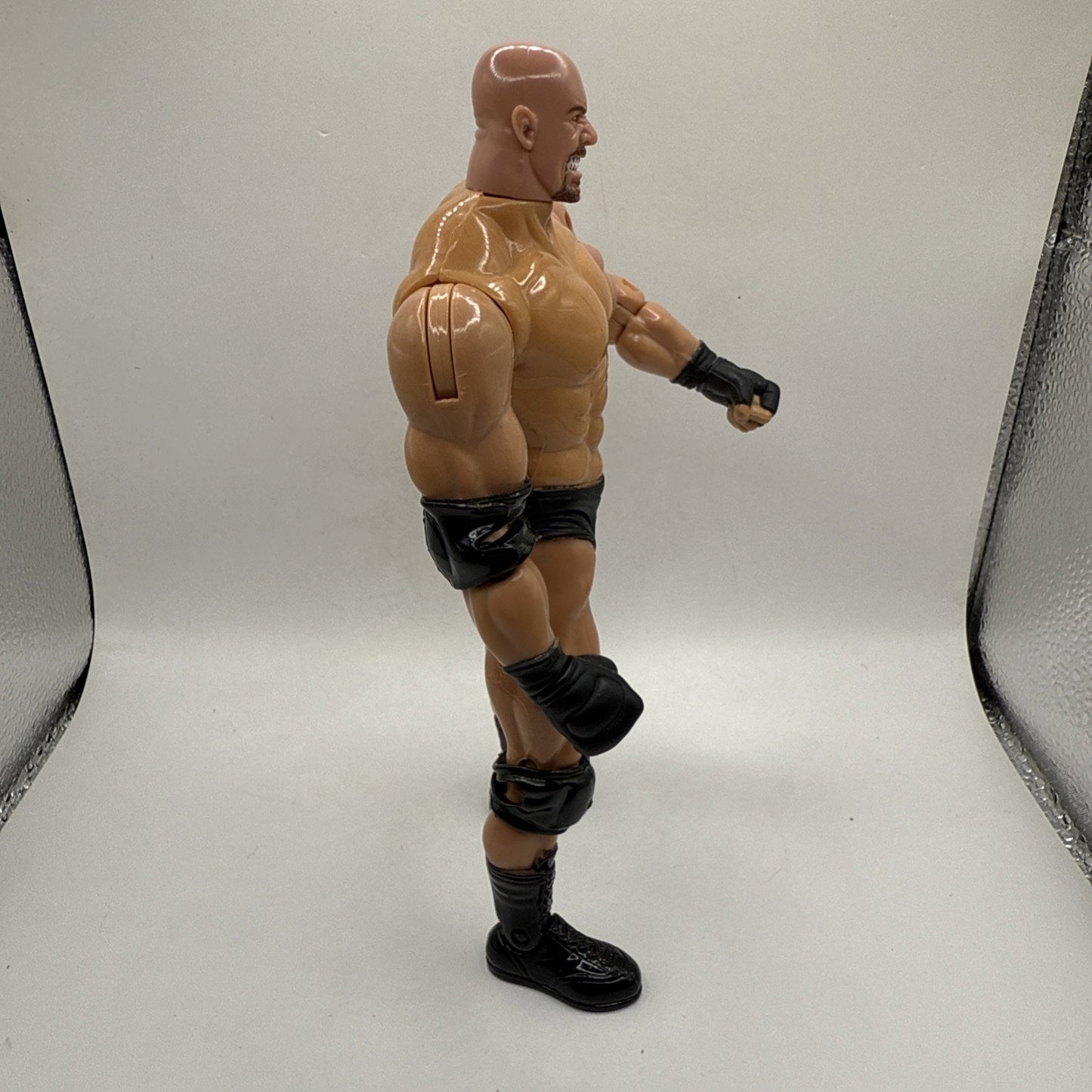 VTG Bill Goldberg 1999 Toy Biz Slam N Crunch Action Figure - ECW WWF WWE WCW TNA