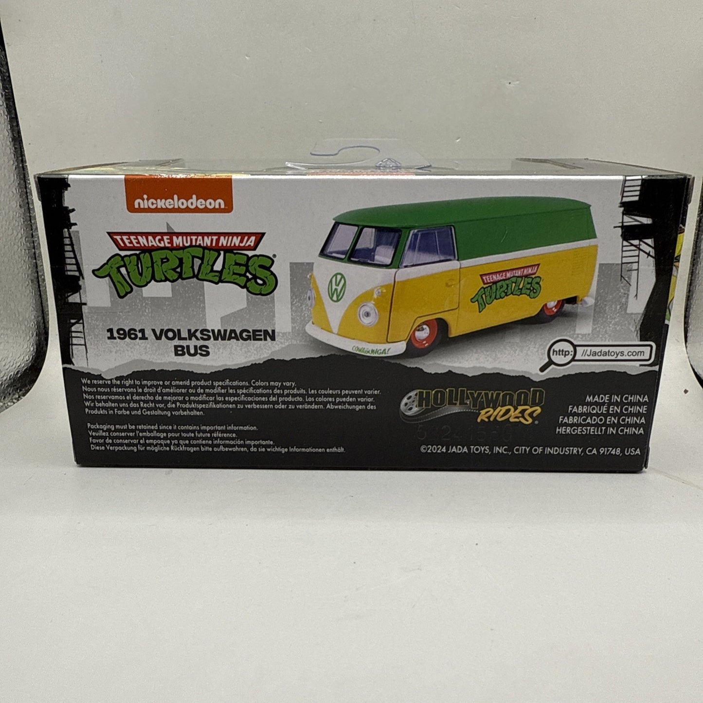 Teenage Mutant Ninja Turtles 1961 Volkswagen Bus 1:32 Scale Hollywood Rides Jada