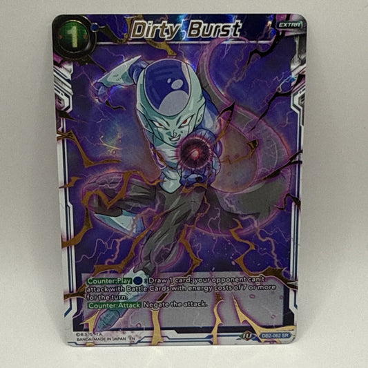 Dirty Burst Gold Stamped Foil SR card DB2-062 Dragon Ball Super Tcg
