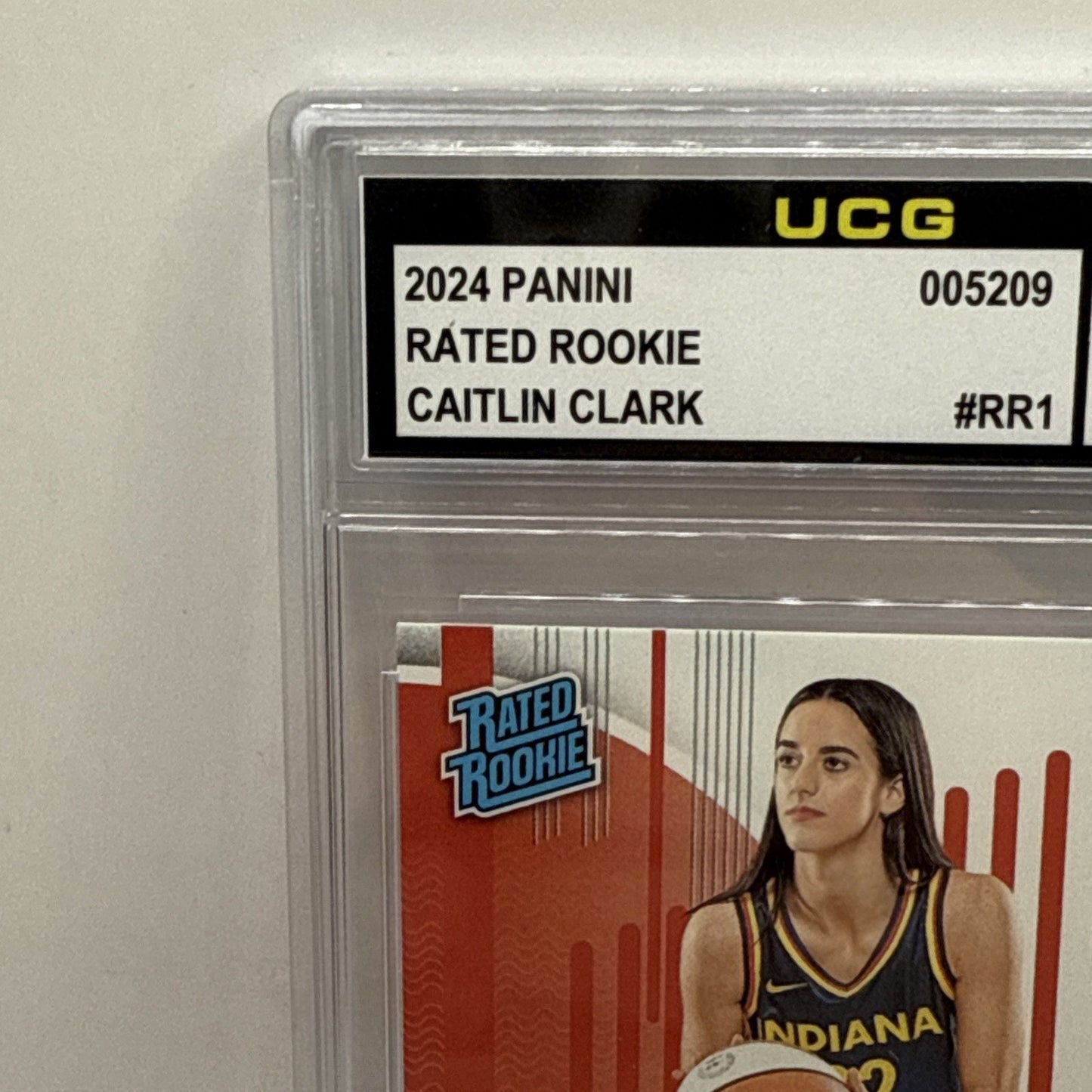 2024 PANINI NATIONAL NSCC RATED ROOKIE #RR1 CAITLIN CLARK RC GRADED 10 WNBA