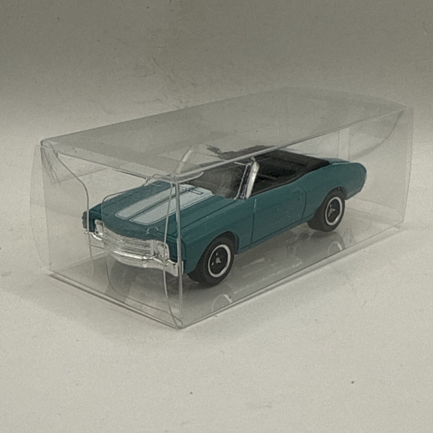 1971 Chevy Chevelle Convertible Matchbox 2024 Blue Highways II Blue 1:64 Scale