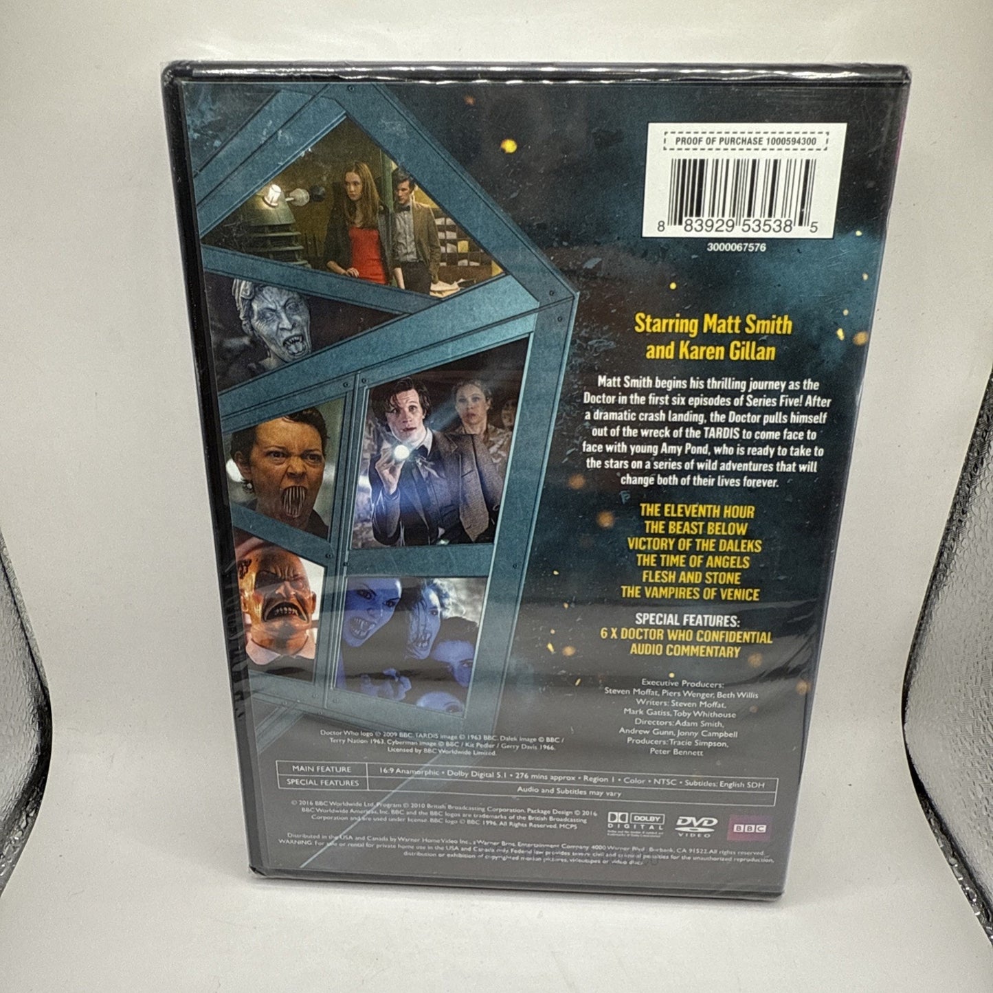 Doctor Who: Series Five, Part One (DVD) (Matt Smith) NEW And Factory Sealed