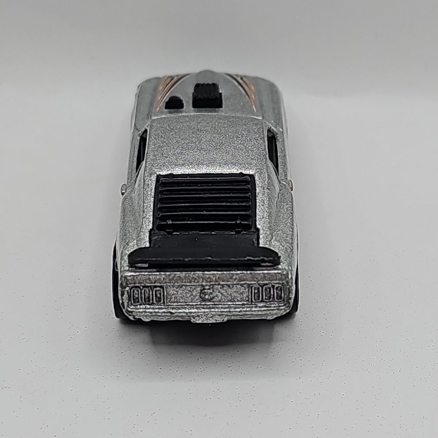 Hot Wheels 1997 Silver Mustang Mach 1 Made in Malaysia Vintage Loose 1:64 Scale