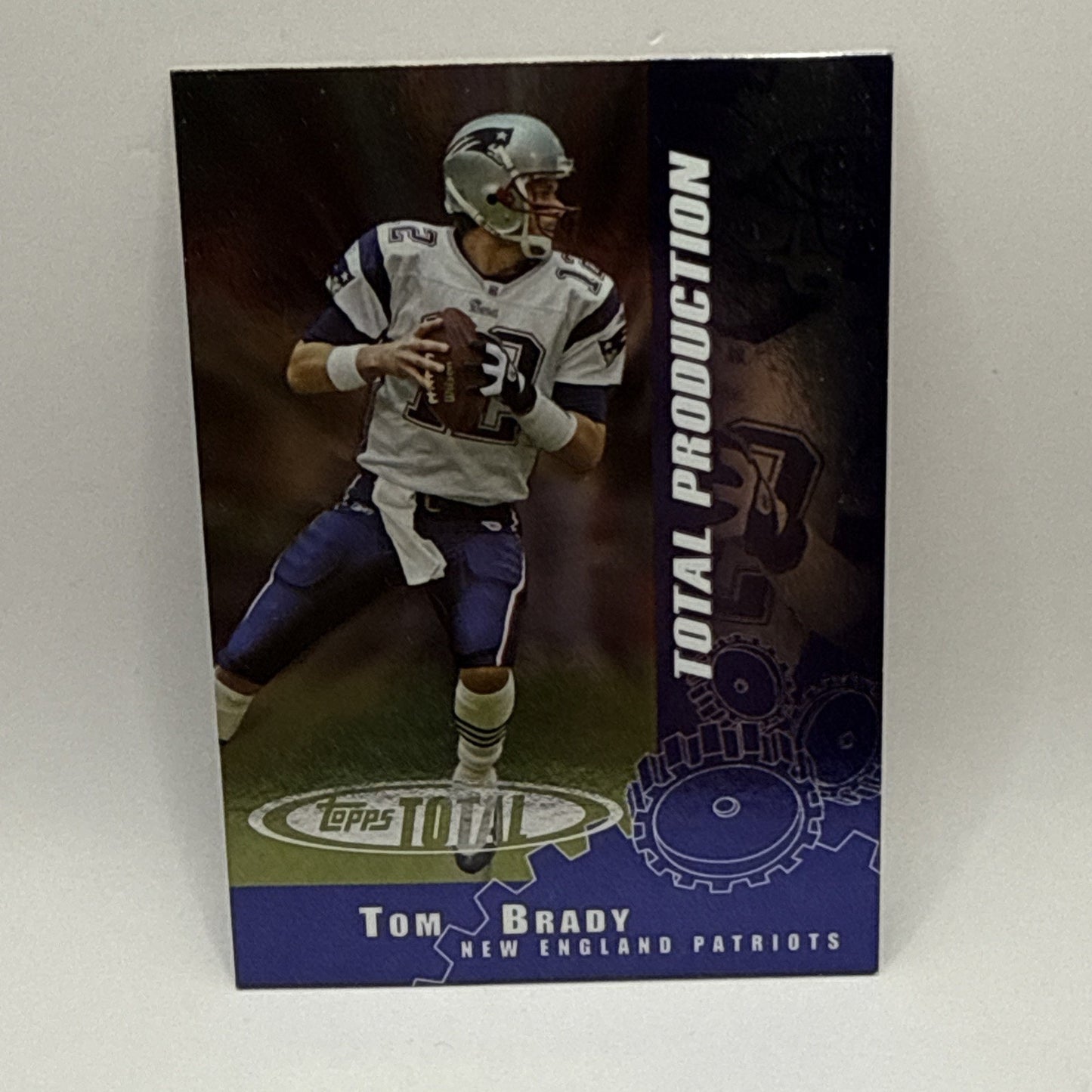 Tom Brady 2006 Topps Total #TP5 Total Production NFL Patriots HOF QB