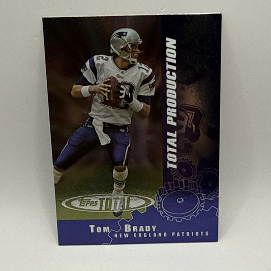 Tom Brady 2006 Topps Total #TP5 Total Production NFL Patriots HOF QB