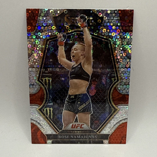 2023 Panini Select Ufc Rose Namajunas Disco Prizm Premium Level