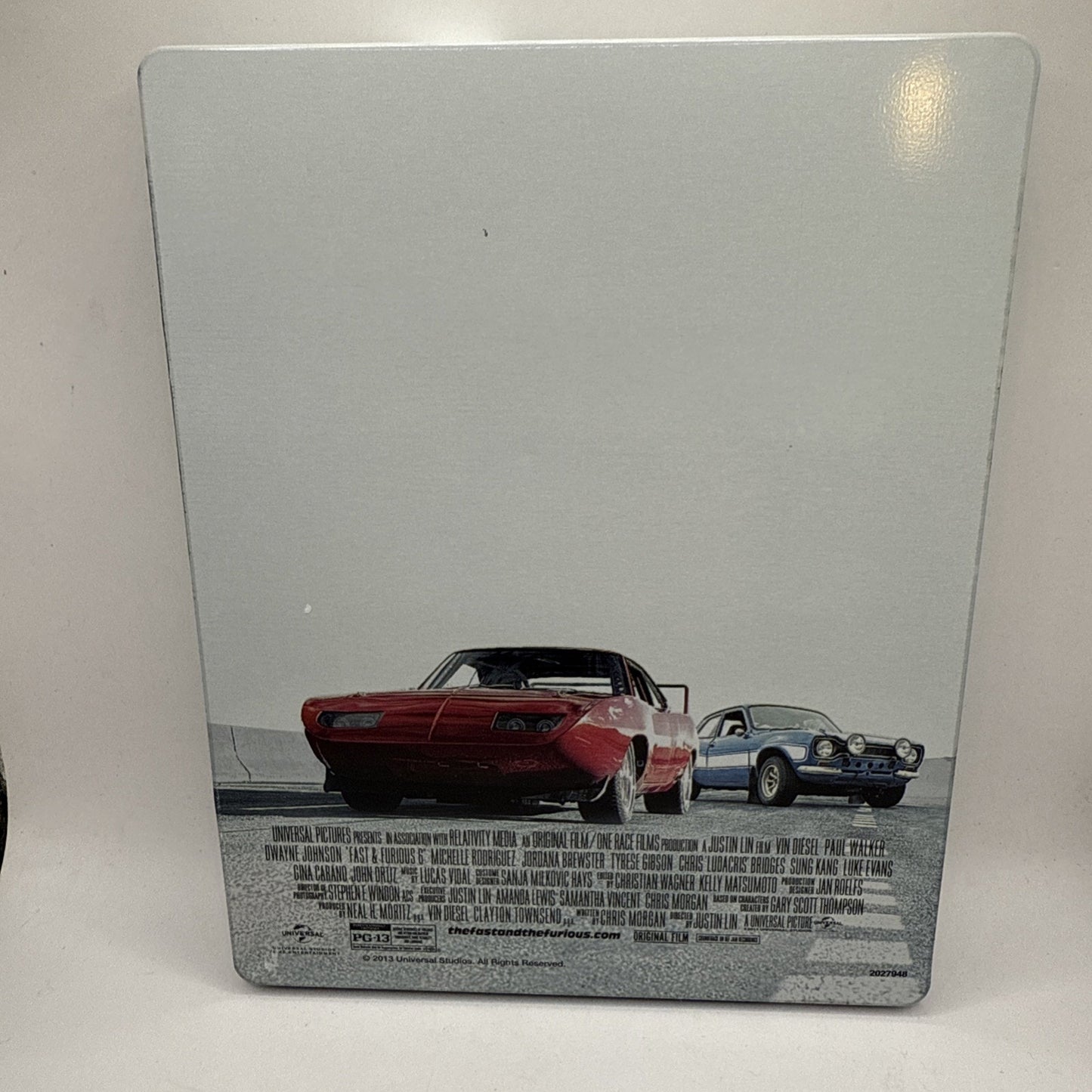 Fast & Furious 6 STEELBOOK DVD Blu-ray Extended Vin Diesel Paul Walker