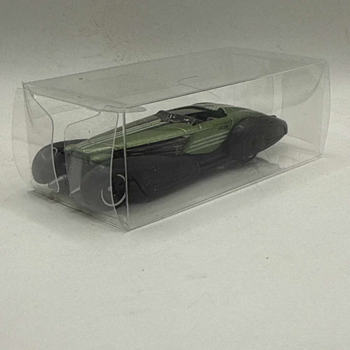 Custom Cadillac Fleetwood Hot Wheels 2025 Rod Squad #24 Green 1:64 Scale Car