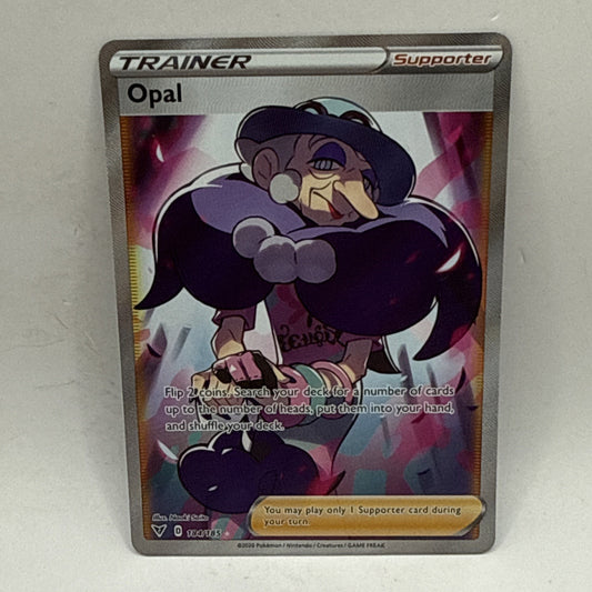 Opal 184/185 Vivid Voltage Ultra Rare Full Art Pokemon Card - NM Collectible