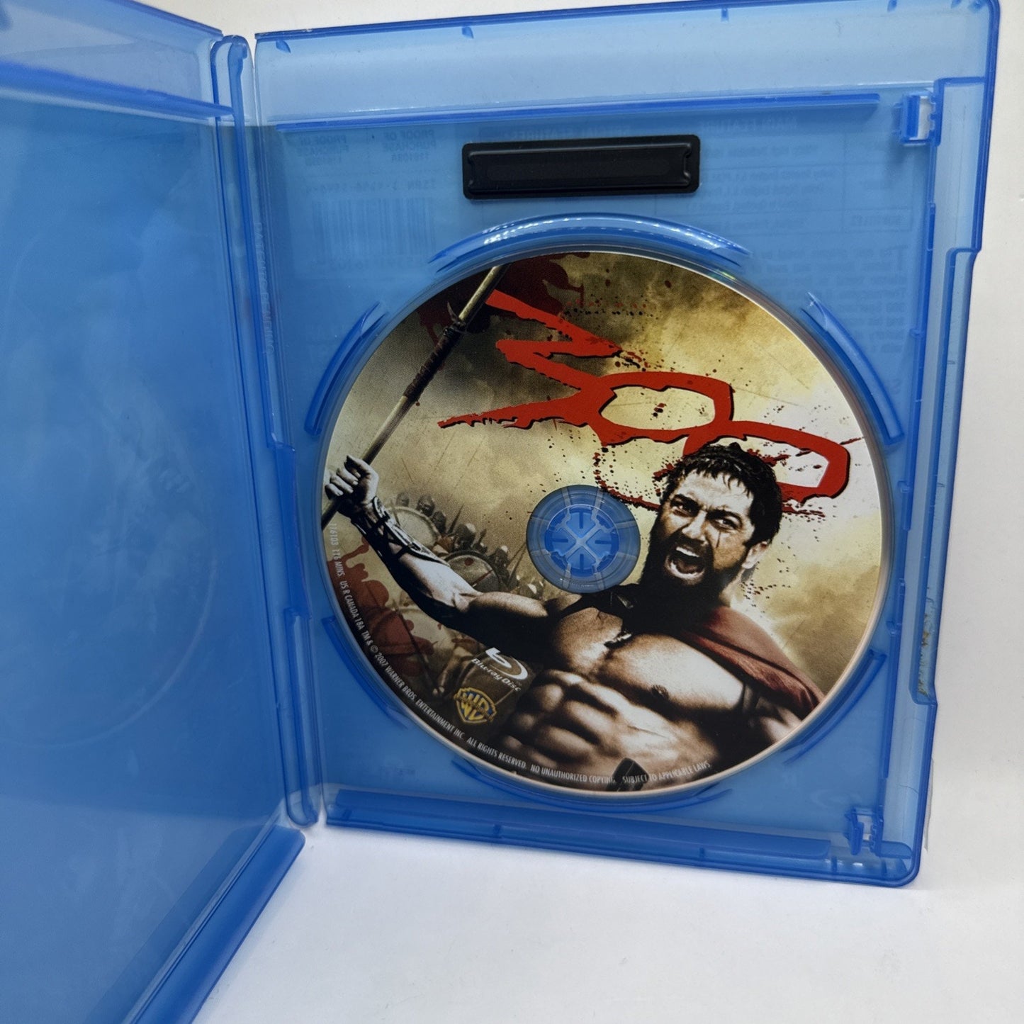 300 Movie Blu-ray 2007 Zack Snyder, Kurt Johnstad & Michael B. Gordon