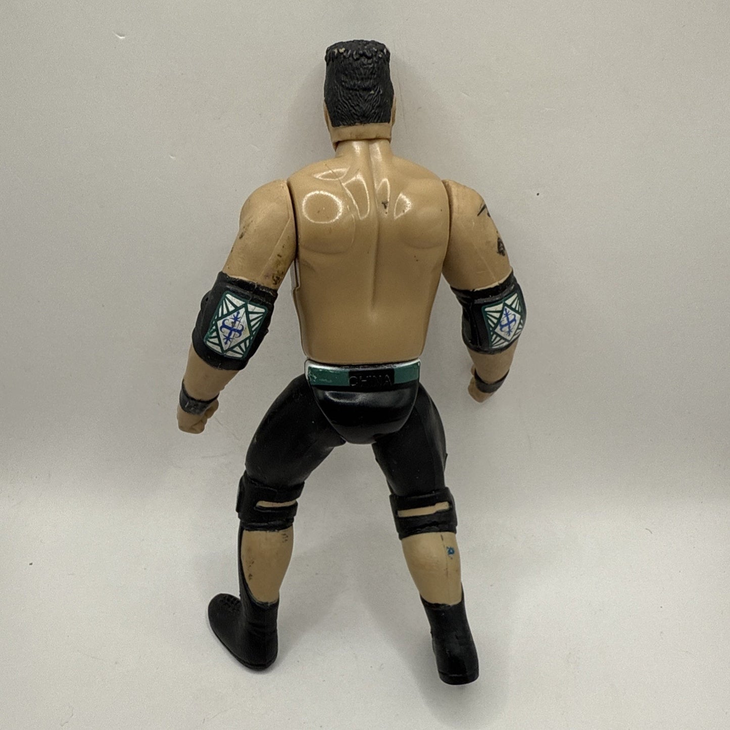 1997 Jakks Pacific WWF Wrestle Mania Rocky Maivia The Rock Figure 6 inch