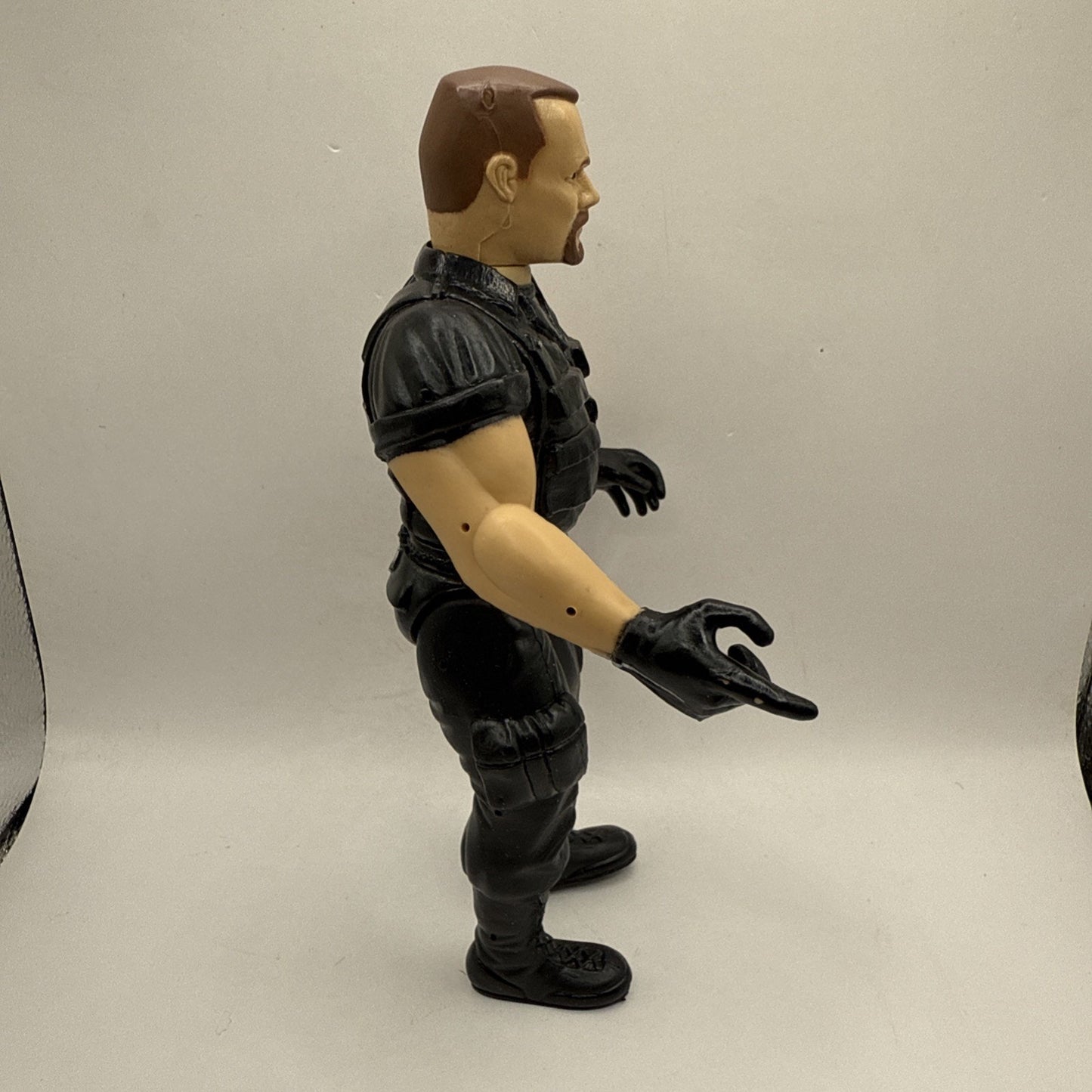 Vintage Big Boss Man 6" Wrestling Action Figure WWE WWF - Jakks 1999