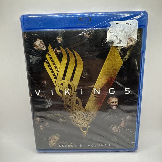 Vikings - Season 5 Volume 1 (Blu-ray, 2018, 3 Disc Set) Brand New & Sealed
