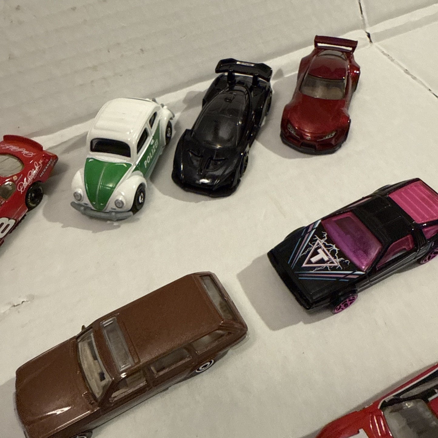 Lot Of 21 Car Vehicles - Various Models 1:64 Scale Race Car Toy Lot Collection