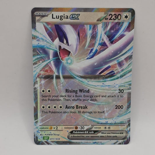 Pokemon TCG Lugia EX 017/034 Regular Size CLV Powers Premium Collection Promo