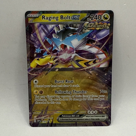 Raging Bolt EX | 145 Promo Scarlet & Violet | Promo Card Holo | Pokémon Card