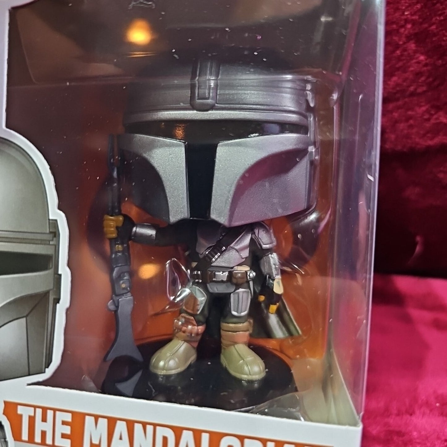 (3) Funko Pops Star Wars Luke Skywalker. Fennec Shand & The Mandalorian Lot