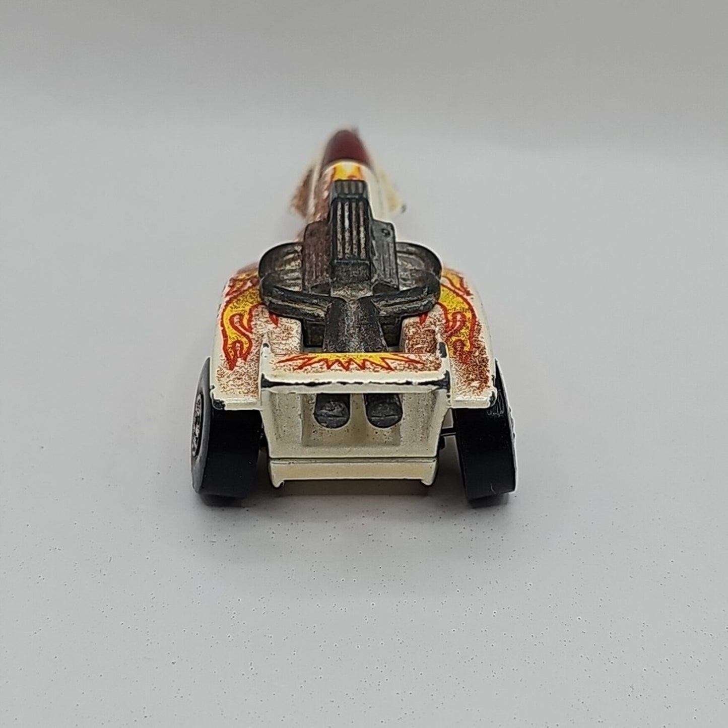 Vintage Hot Wheels XT-3 Vehicle Diecast Pearl White Racecar 1/64 1984