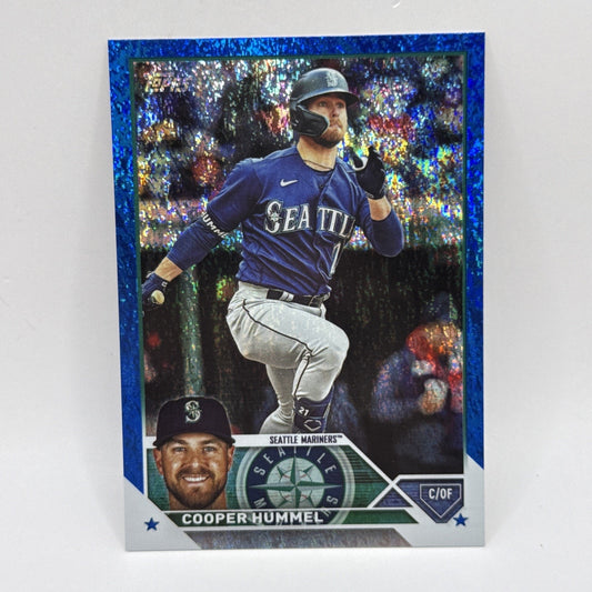 2023 Topps Update Blue Foil /999 #US295 Cooper Hummel Mariners BASEBALL Card MLB