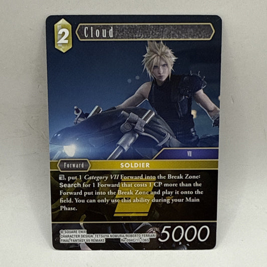Final Fantasy TCG Opus XI Soldier's Return Cloud 11-136S