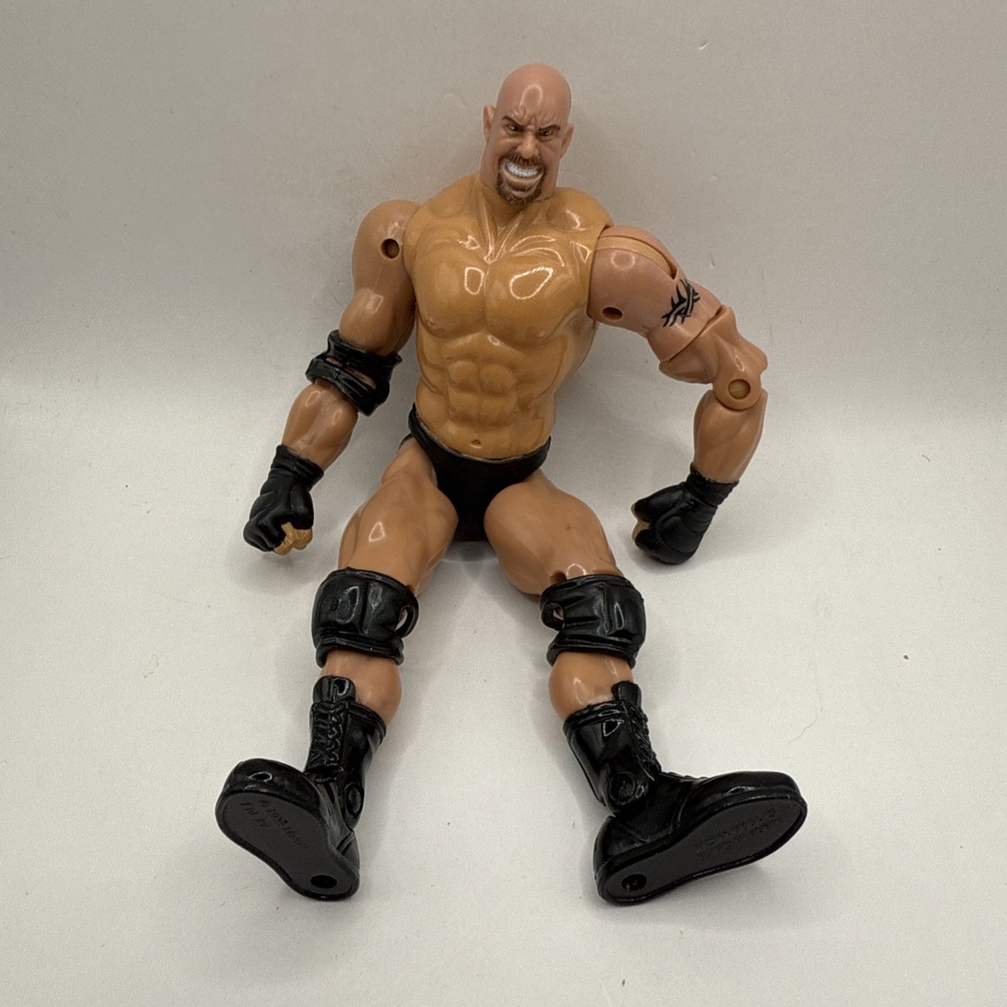 VTG Bill Goldberg 1999 Toy Biz Slam N Crunch Action Figure - ECW WWF WWE WCW TNA