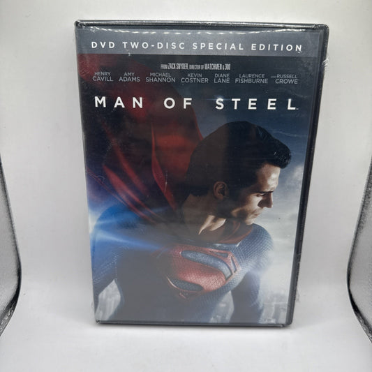 Superman Man of Steel 2 Disc Special Edition DVD 2013 * NEW * FACTORY SEALED!