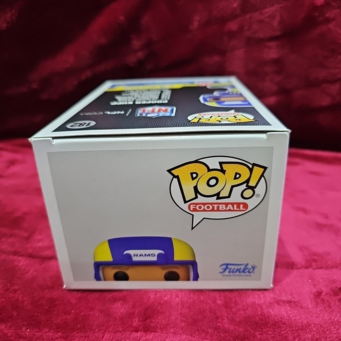 Funko Pop! NFL Los Angeles Rams Cooper Kupp Pop! Vinyl Figure #182