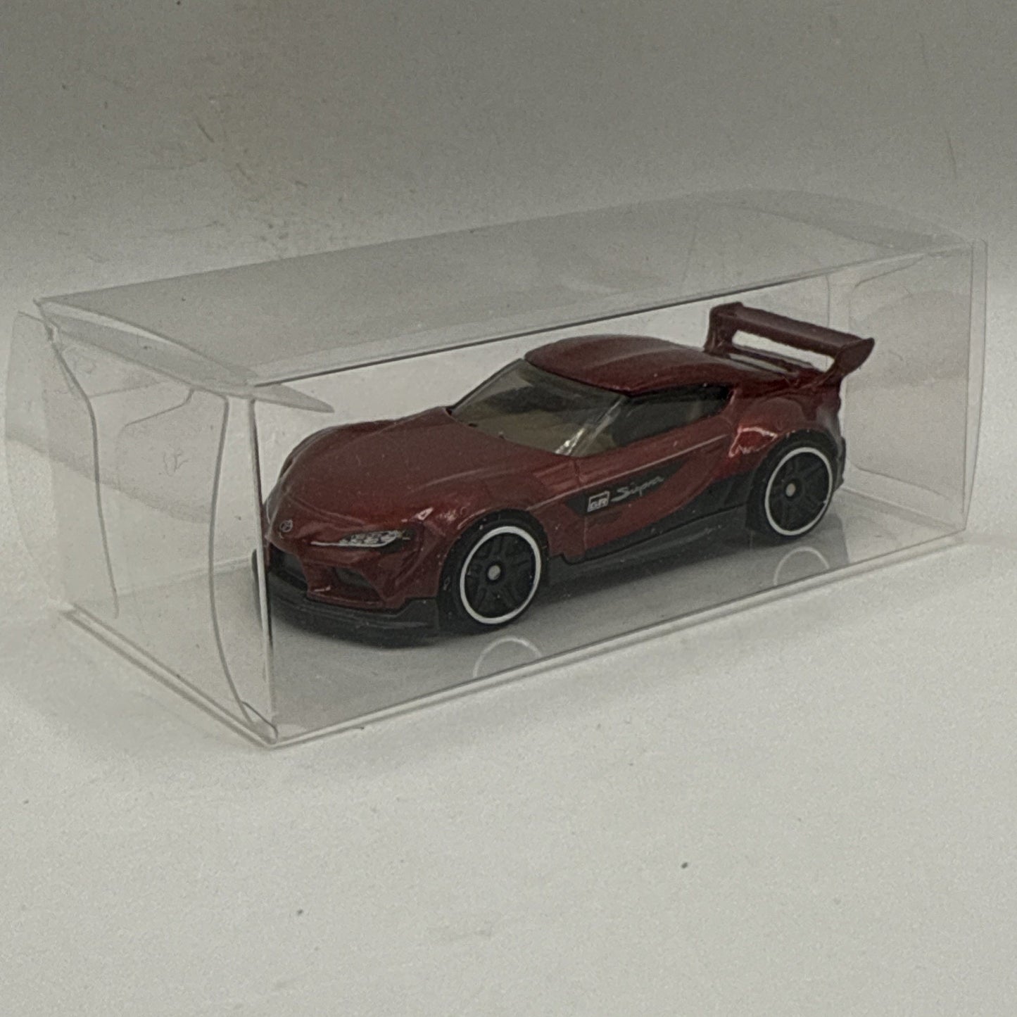 '20 Toyota GR Supra Hot Wheels 2025 Nightburnerz Series Red 1:64 Scale Toy Car