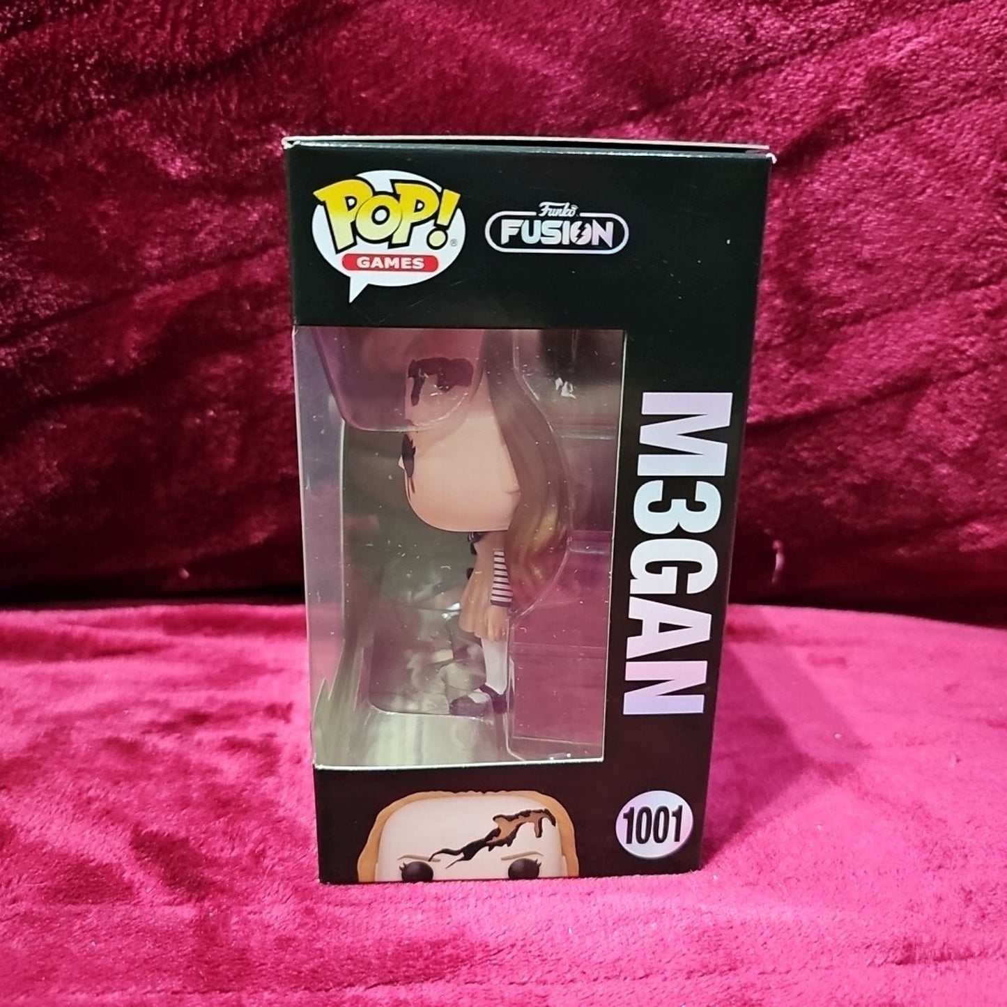Fusion M3GAN POP Vinyl Figure #1001 Funko Games - Box Corner Wear