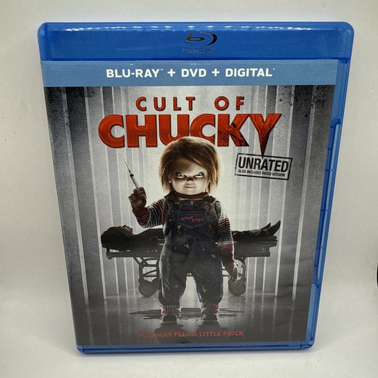 Cult of Chucky Unrated Blu-Ray & DVD Combo - David Kirschner & Don Mancini
