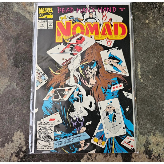 Nomad #4 Marvel Comics 1992 vs. Deadpool (early appearance) Vintage Comic Book