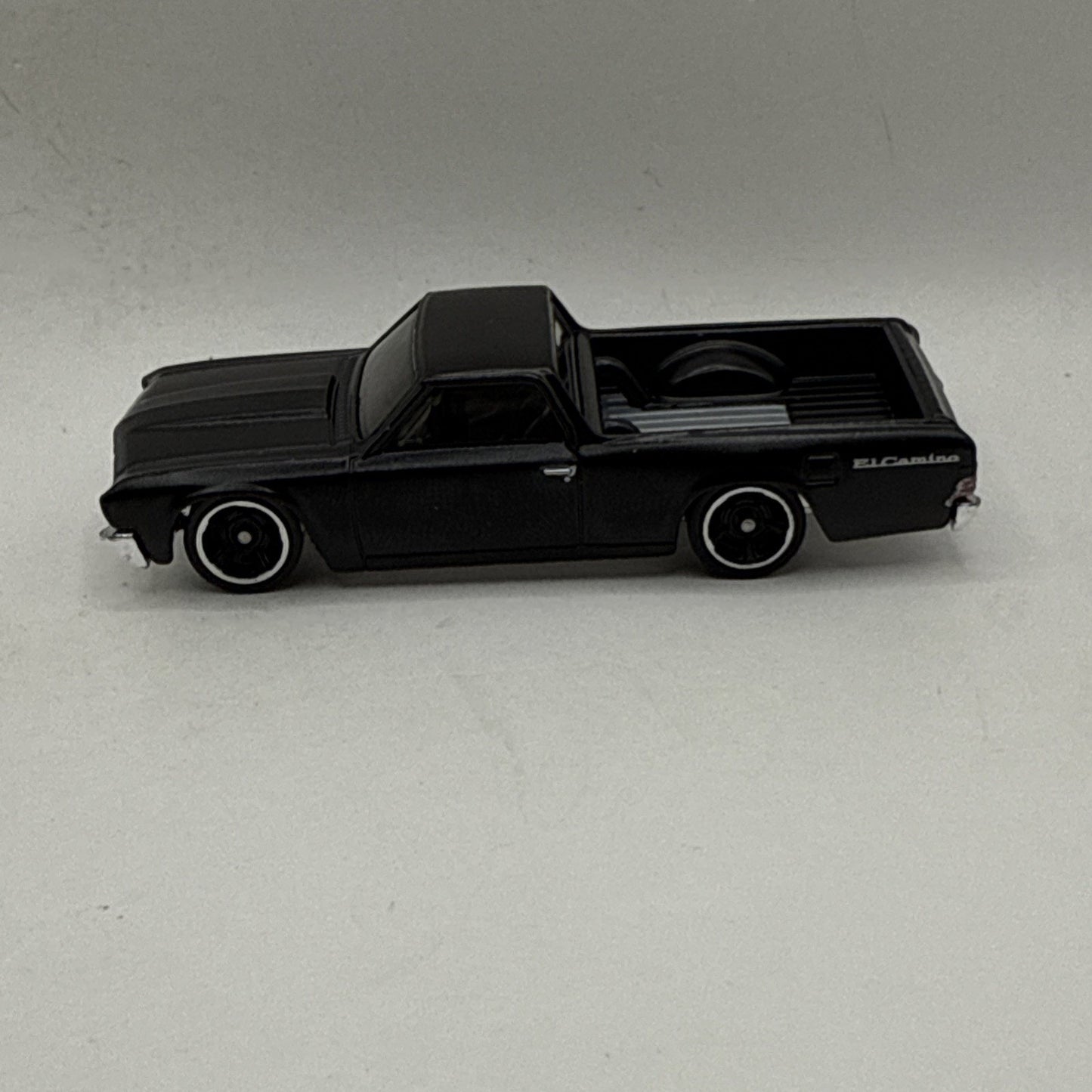 2022 Hot Wheels 1967 Chevrolet El Camino Matte Black 1:64 Die-cast Toy Car