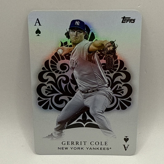2023 Topps Series 1 Gerrit Cole All Aces #AA-9 New York Yankees MLB