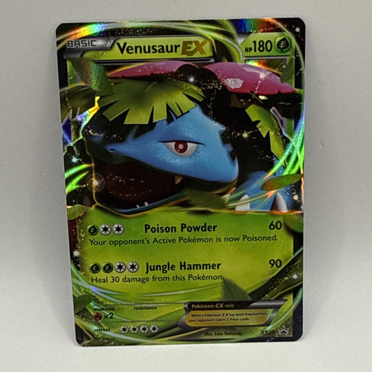 Pokemon Card Venusaur EX XY28 Black Star Promo MP Collectible Tcg Card