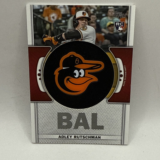 2023 Topps Series 1 - Team Logo Commemorative Patches #TLP-AR Adley Rutschman RC