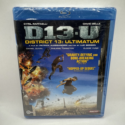 D13-U District 13: Ultimatum (Blu-ray, 2009) New/Sealed Movie