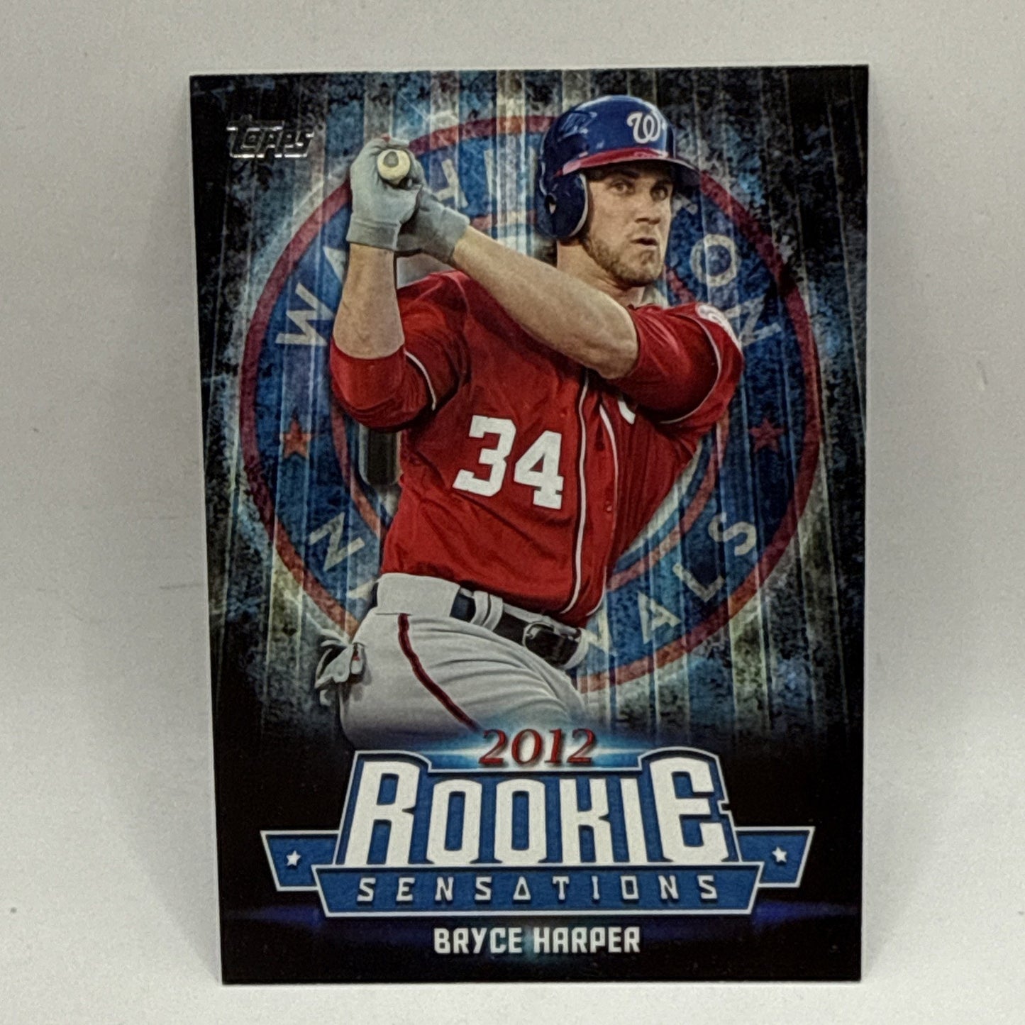 2015 Topps Update Bryce Harper 2012 Rookie Sensations Insert #RS-22 Nationals